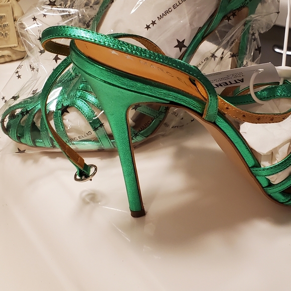 Brand new MARC ELLIS SANDALS VENTOTENE-194 WOMAN GREEN size 40 - Picture 3 of 9